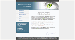 Desktop Screenshot of ocni-lekari.info